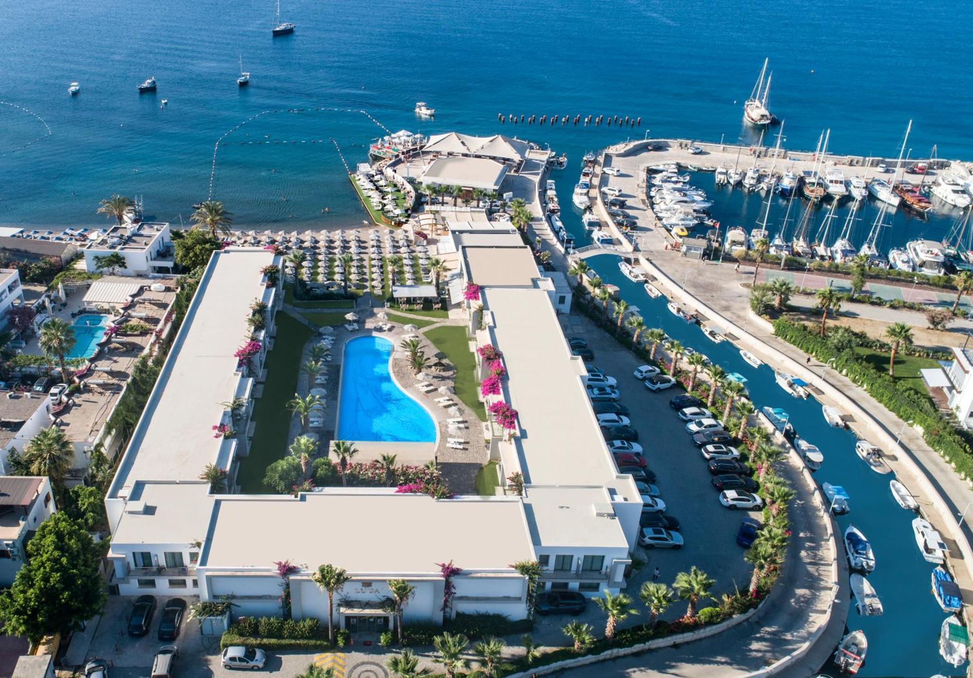 Lugga Boutique Hotel & Beach Ortakent Eksteriør bilde